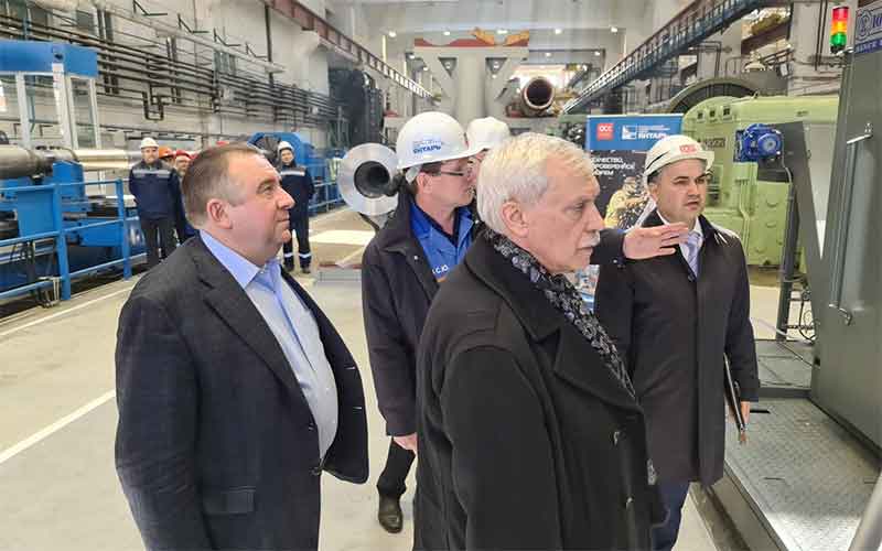 На заводе Янтарь ввели в эксплуатацию станки отечественного производства