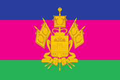 Флаг Краснодарского края
