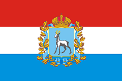 Флаг Самарской области
