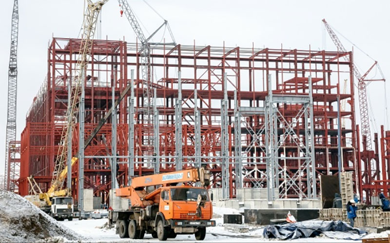 Через два года на ММК заработает новая аглофабрика Стройплощадка ММК