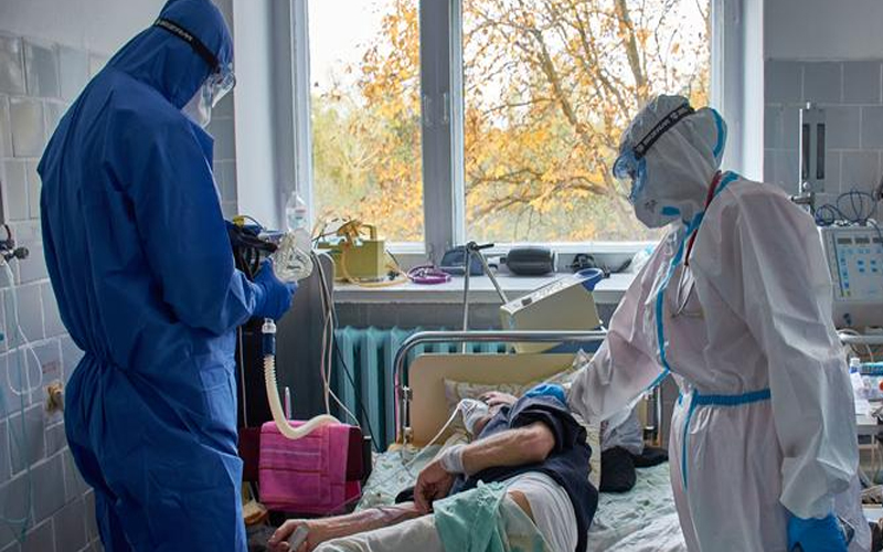 На Украине число заболевших ставит новый антирекорд