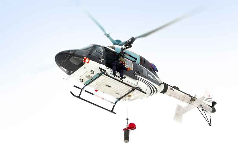 Вертолет «Ансат» получил лебедку грузоподъемностью до 270 кг