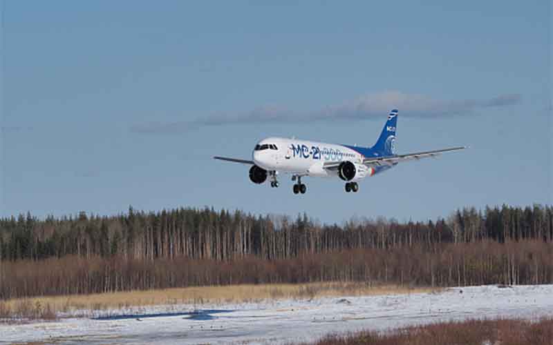МС-21-300 может безопасно летать при слое льда толщиной 8 см
