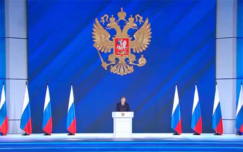 Послание Президента РФ Владимир Путин огласил послание Федеральному собранию