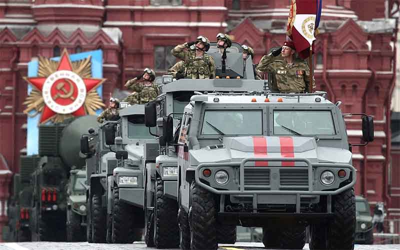 На Параде Победы