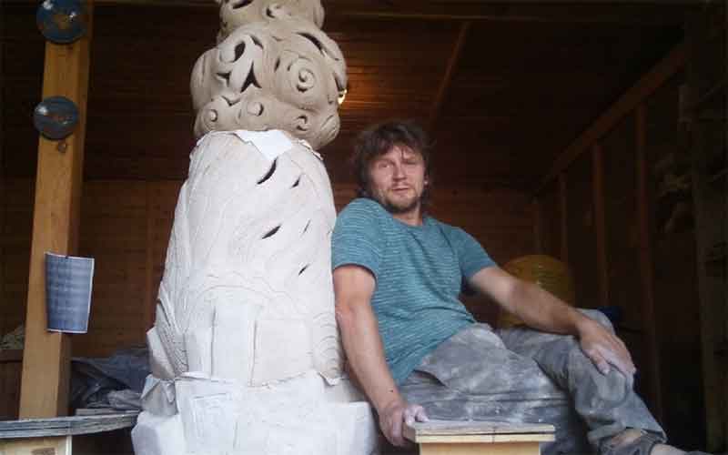 В субботу на Аркаиме зажгут двухметровую глиняную скульптуру 