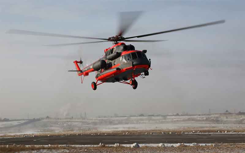 МЧС России получит четыре арктических вертолета Ми-8АМТШ-ВА