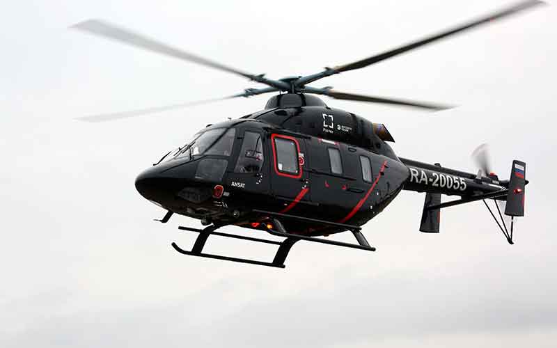 Шесть вертолетов «Ансат» пополнят парк авиакомпании «Баргузин»
