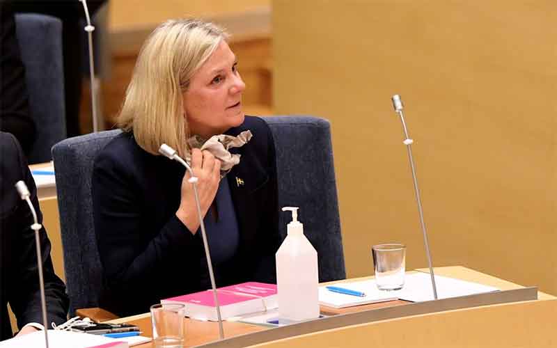 Новый премьер Швеции пробыла на своем посту всего 12 часов