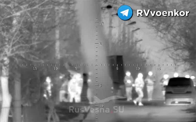 Появилось видео, как ночью разведчики ВС России уничтожили спецназ ВСУ
