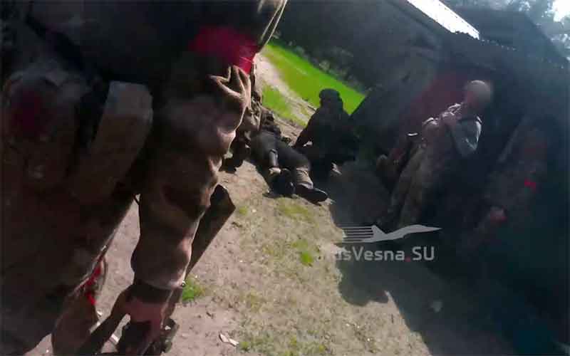 Появились уникальные кадры реального боя российского спецназа на Украине