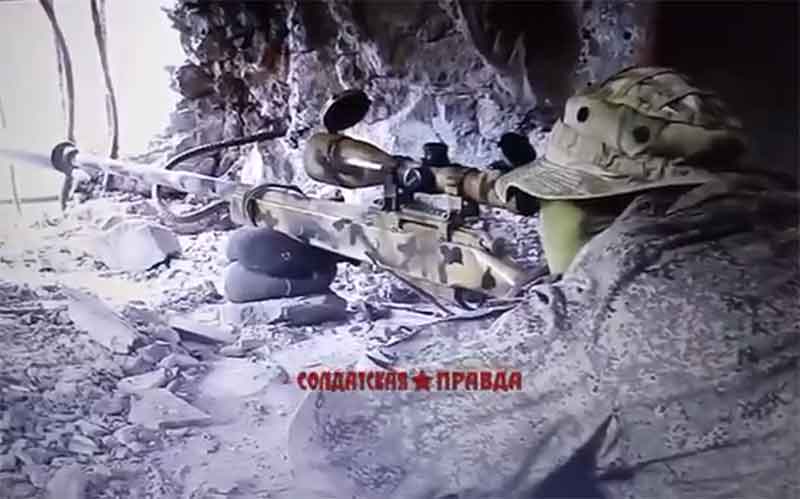 Появилось видео охоты на снайпера ВСУ глазами бойцов ДНР
