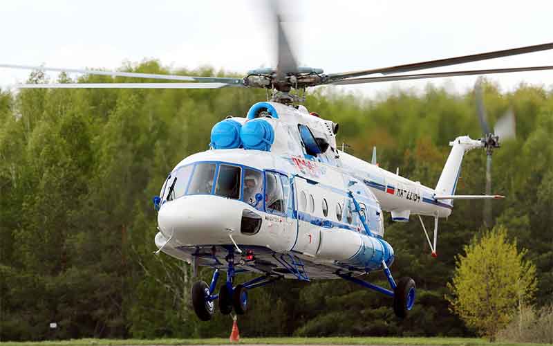 Авиакомпании «Ямал» получила два вертолета Ми-8МТВ-1 