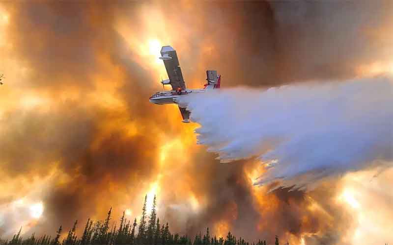 Беспрецедентные пожары охватили Аляску