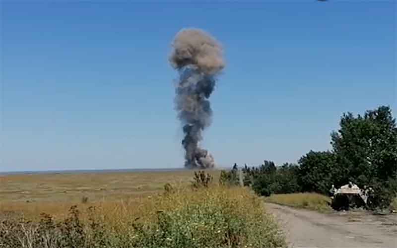 На Донбассе прогремел взрыв в 3 тонны в тротиловом эквиваленте