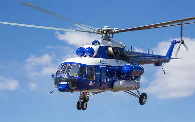 Компания «Газпромавиа» получила два вертолета Ми-8АМТ