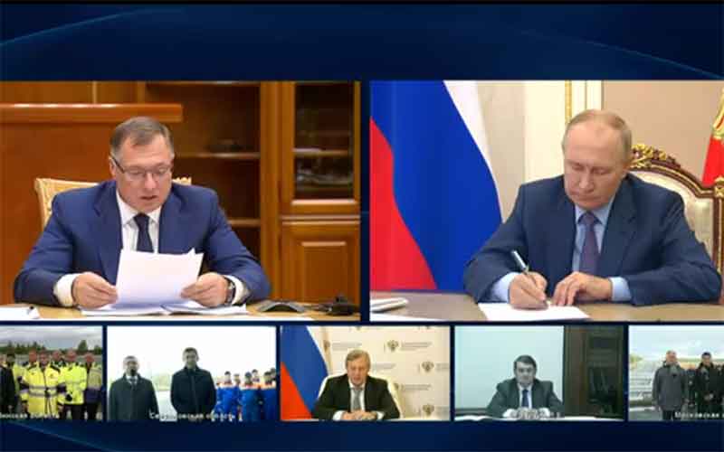 Путин объявил об открытии четырехполосной дороги Челябинск-Екатеринбург