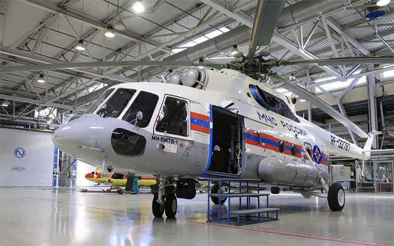 До конца 2023 года МЧС России получит пять модернизированных Ми-8