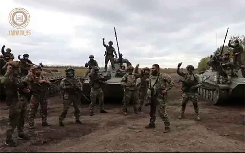 Кадыров заявил, что контрнаступление ВСУ трещит по швам