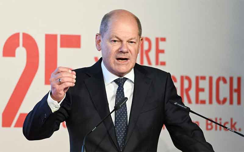 Канцлер Германии Олаф Шольц Шольц заявил, что Германия никогда не признает «фиктивные» референдумы