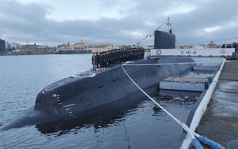 Подводная лодка «Уфа» пополнила ряды Тихоокеанского флота