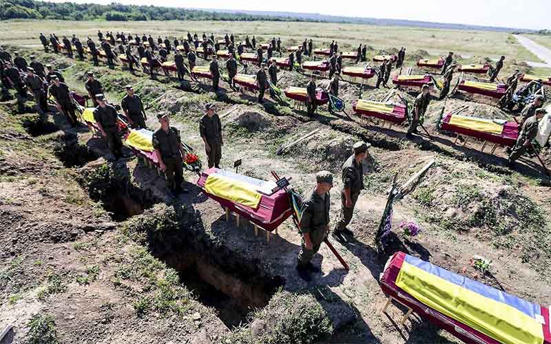Появились приблизительное количество погибших по областям Украины