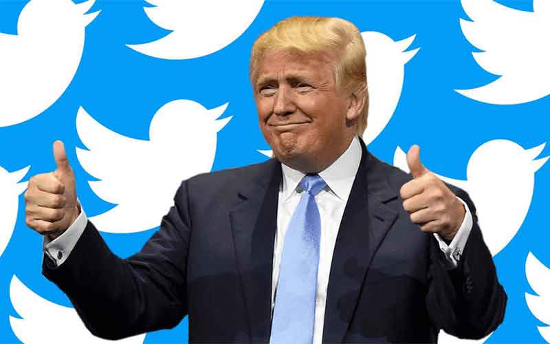 Дональд Трамп в Твиттере стремительно набирает подписчиков