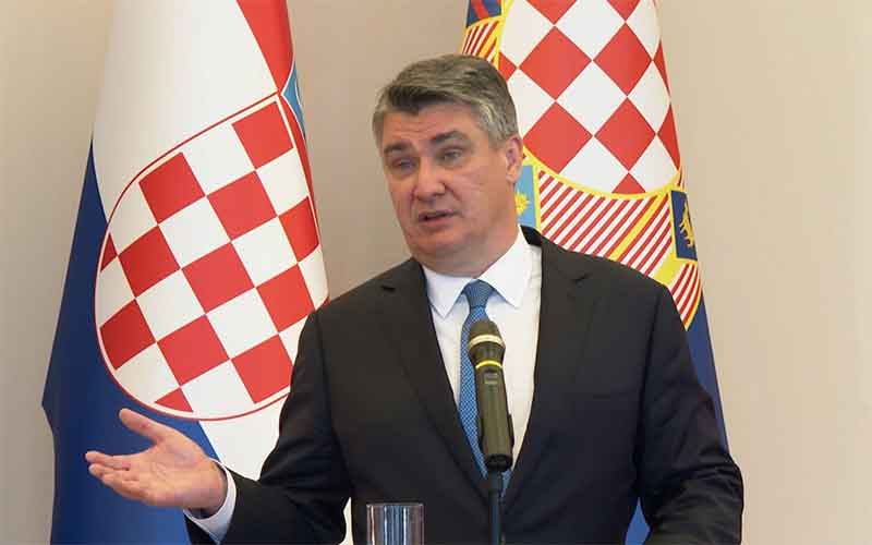 Президент Хорватии заявил, что его страна не будет обучать ВСУ