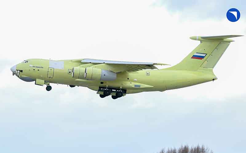 Новый военно-транспортный Ил-76МД-90А передан Минобороны РФ