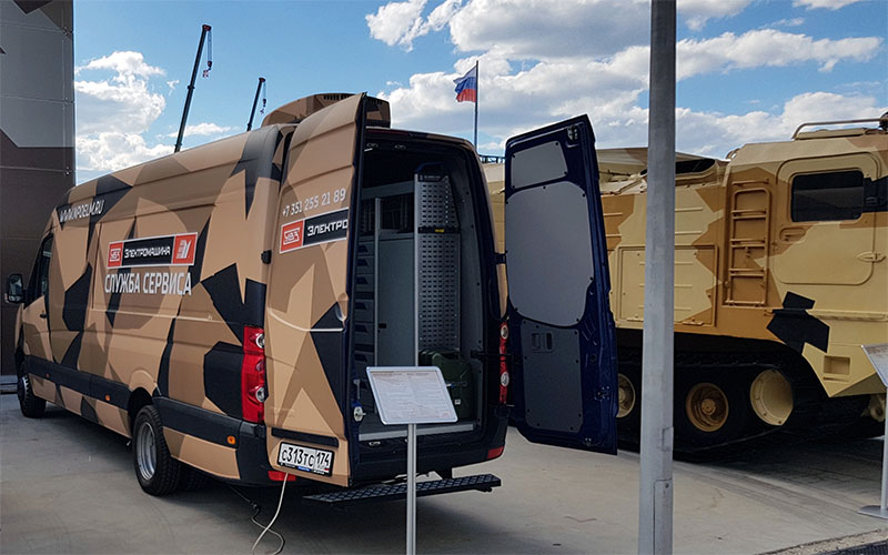 Сервисный автомобиль «Электромашина» подвели итоги «Армии 2019»