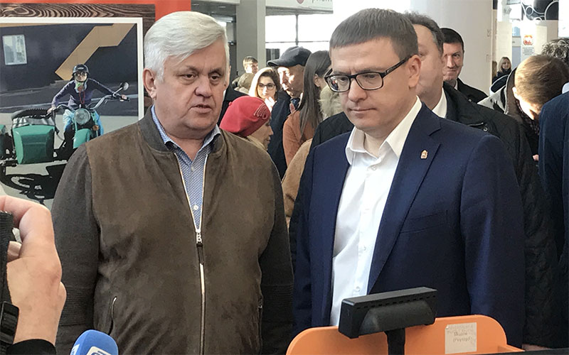 Андрей Косилов и Алексей Текслер Компания «Равис» привезла с «АГРО-2019» шесть медалей