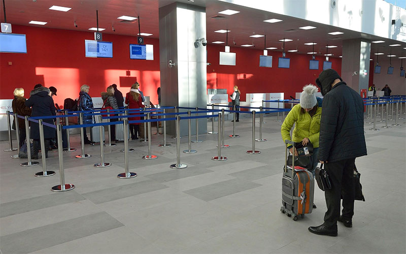 Новый терминал внутренних авиалиний аэропорта Челябинск Официальное открытие нового терминала челябинского аэропорта еще впереди