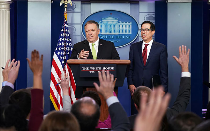 Минфин США США расширили санкции против Ирана