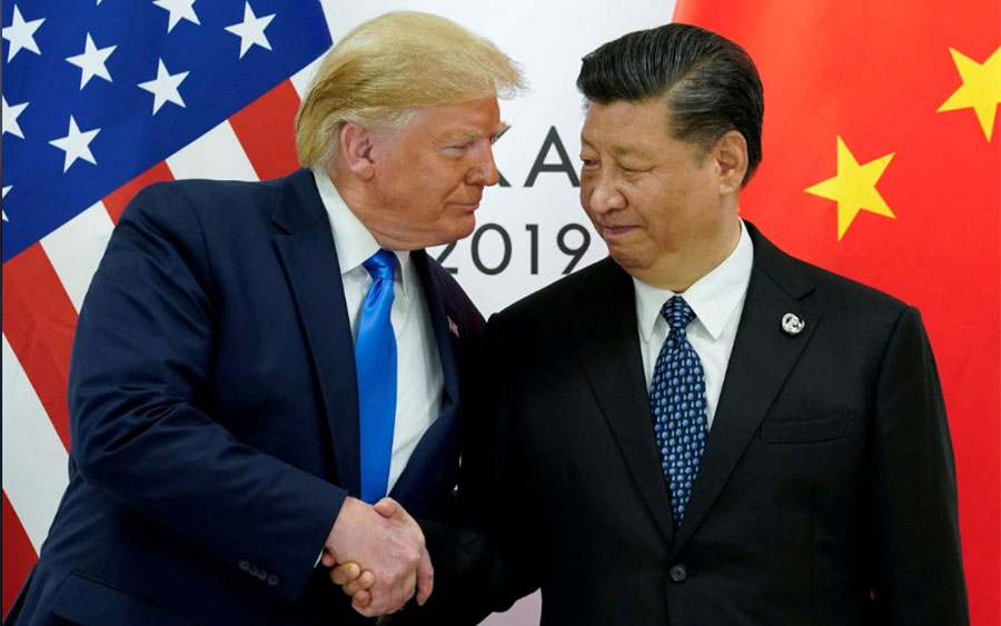 Трамп и Си Цзиньпин Трамп заявил, что их отношения с Си Цзиньпином изменились