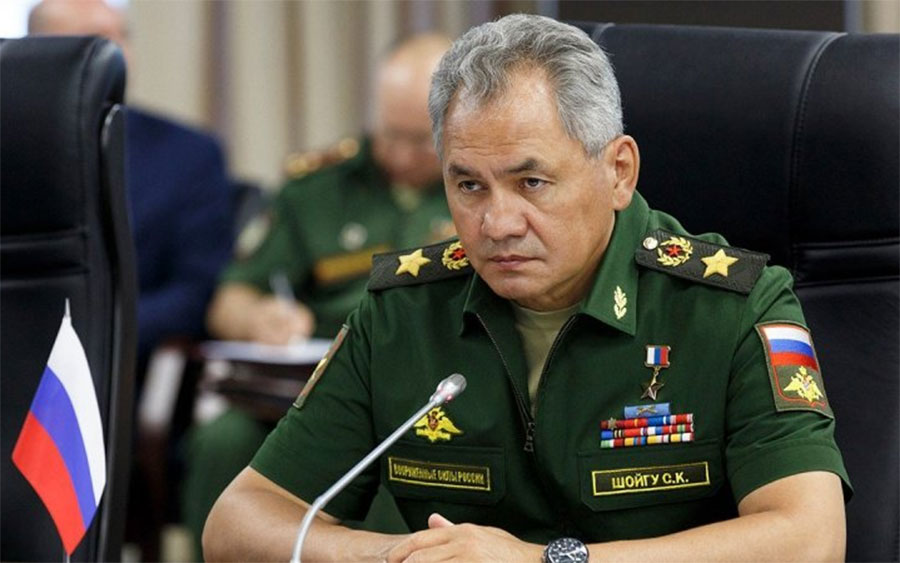 Сергей Шойгу Сергей Шойгу призвал коллег из Азербайджана и Армении прекратить огонь