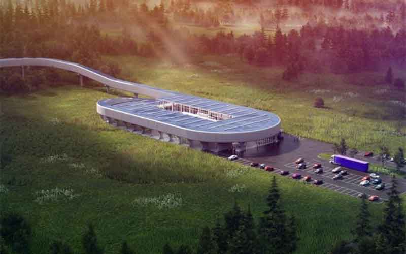 На испытательном полигоне в Лас-Вегасе Капсула «Virgin Hyperloop» впервые совершила поездку с людьми