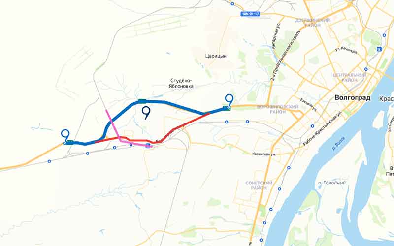 Объездная дорога волгограда проект на карте