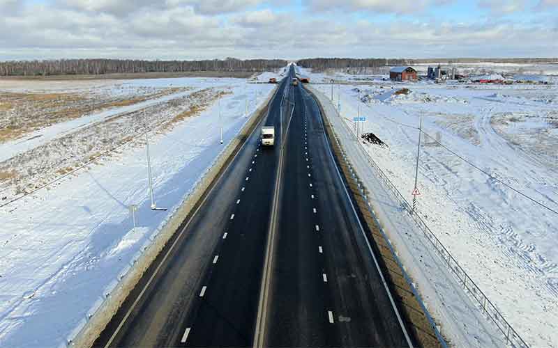 Дорожники продолжат модернизацию трассы Р-254 «Иртыш»