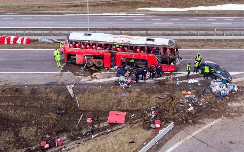 В Польше в результате крушения украинского автобуса погибли 5 человек
