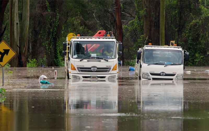 Наводнение затопило восточное побережье Австралии