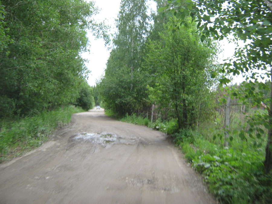 Акакуль, дорога вдоль берега (фото Куделенского Олега, Челябинск)
