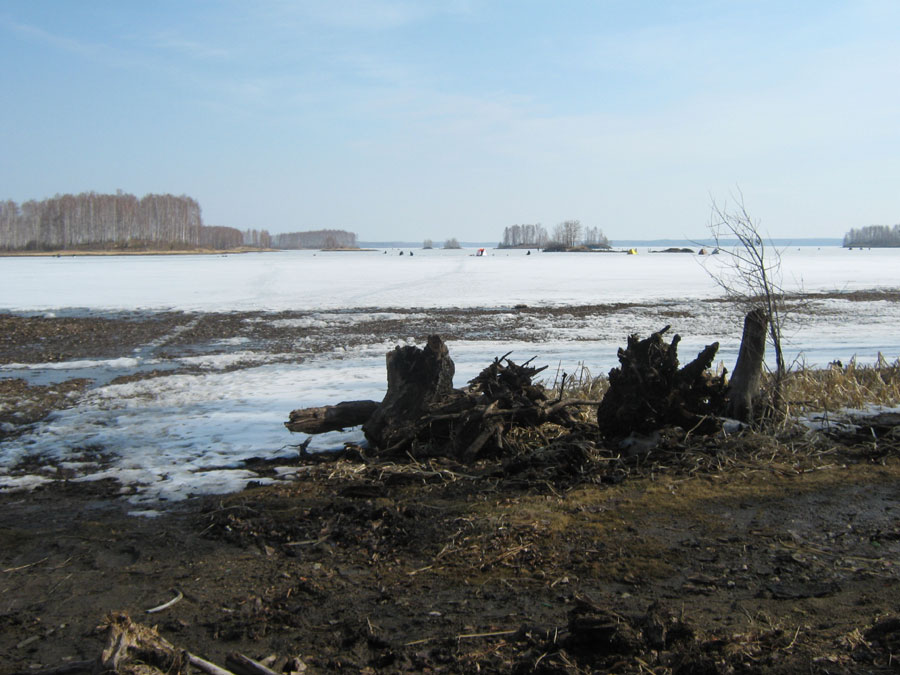 Залив базы Березка, апрель 2009 (фото Куделенского Олега, Челябинск)
