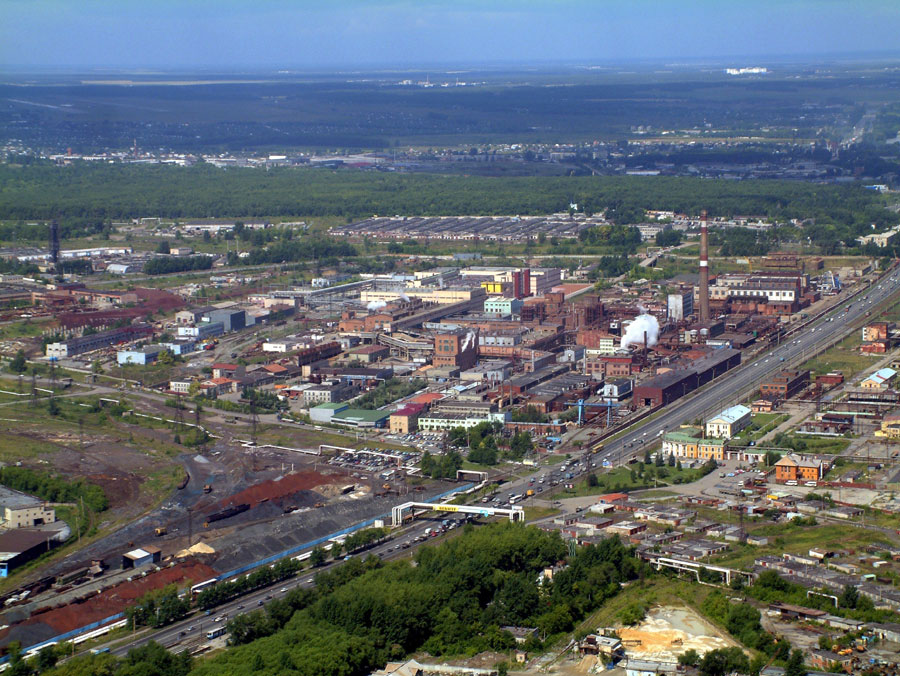 Панорама челябинского цинкового завода