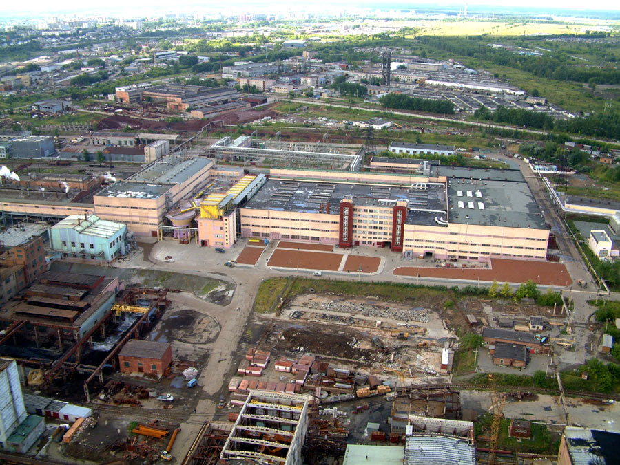 Панорама челябинского цинкового завода