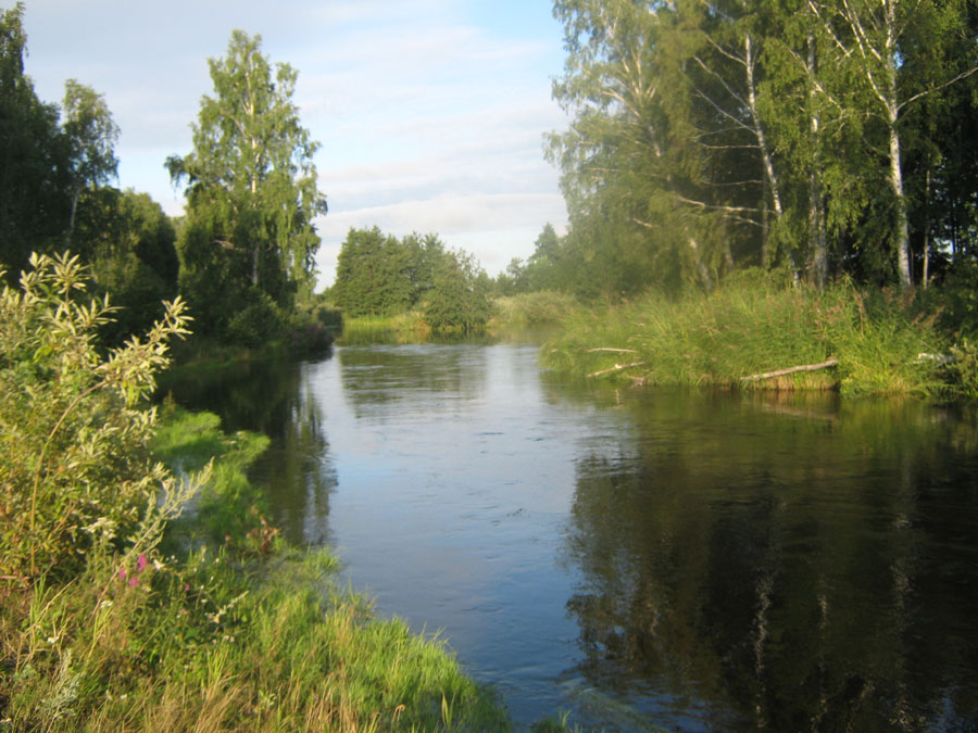 Река Теча в Муслюмово и окрестностях (фото Куделенского Олега, Челябинск)