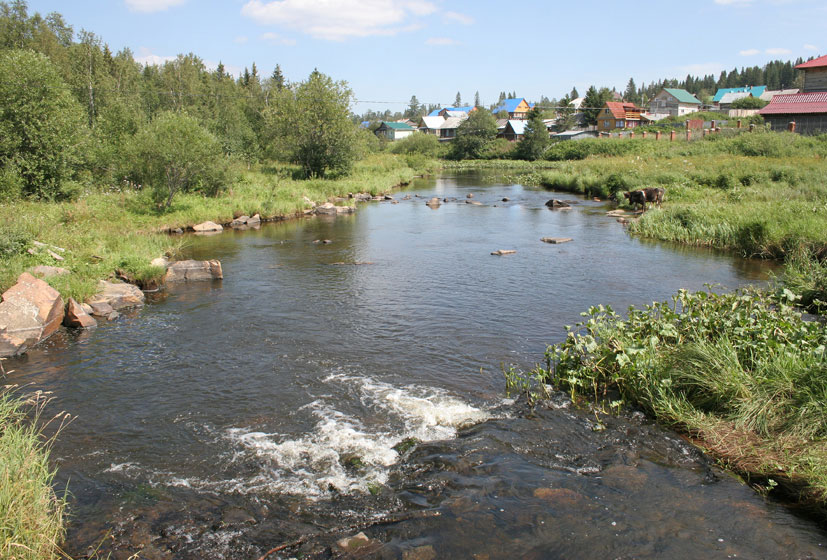 Река Большая Сатка (фото Андрея Разумова г.Копейск, spektrfoto@list.ru)