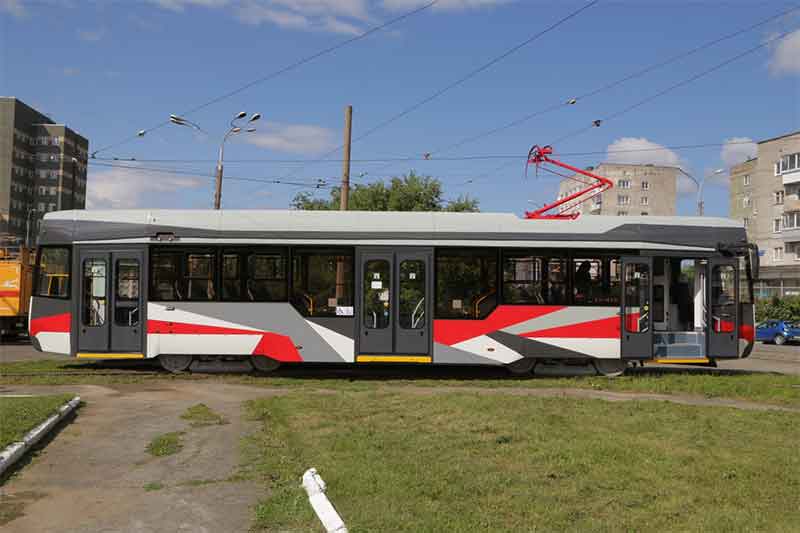 Трамвайный вагон модели 71-412 Уралтрансмаш